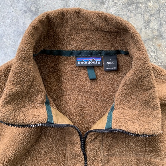 🟤2004 Patagonia Made in USA Retro Pile Fleece (Sz L) - Picture 3 of 6